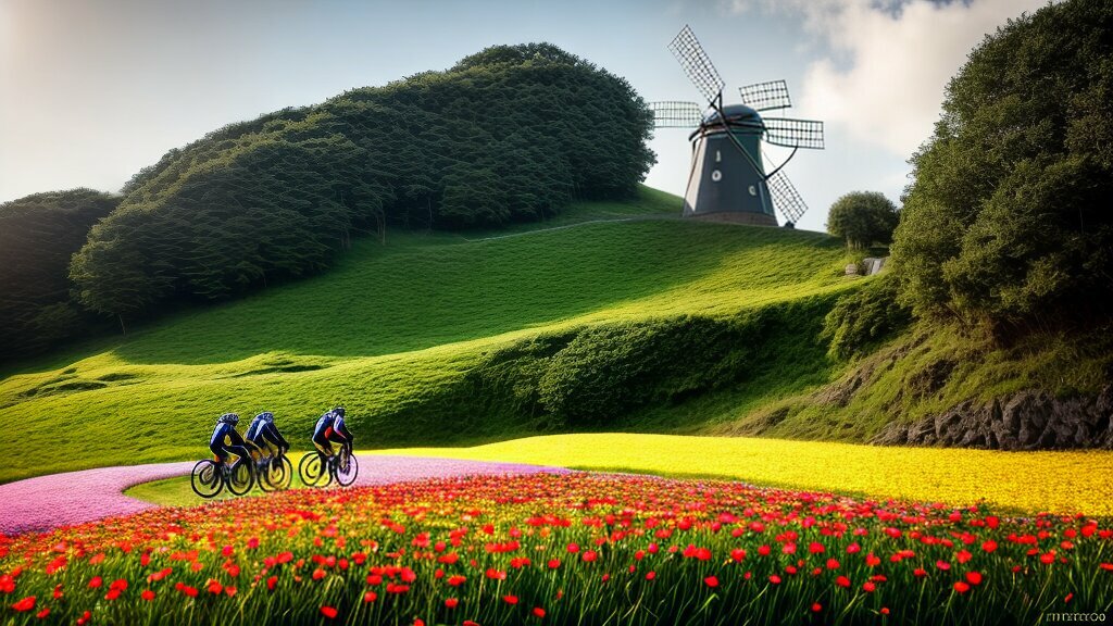 fietsen in Westvoorne